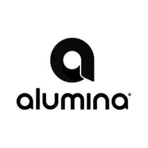 Identificador gráfico o logo de Alumina