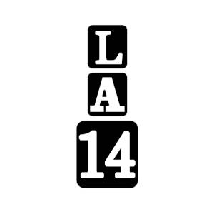 Identificador gráfico o logo de La 14