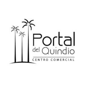 Identificador gráfico o logo del Centro Comercial Portal del Quindío