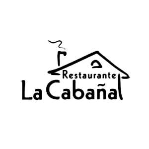 Identificador gráfico o logo del Restaurante La Cabaña